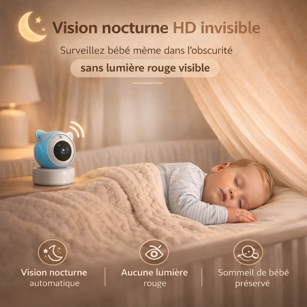 Babyphone caméra Bear