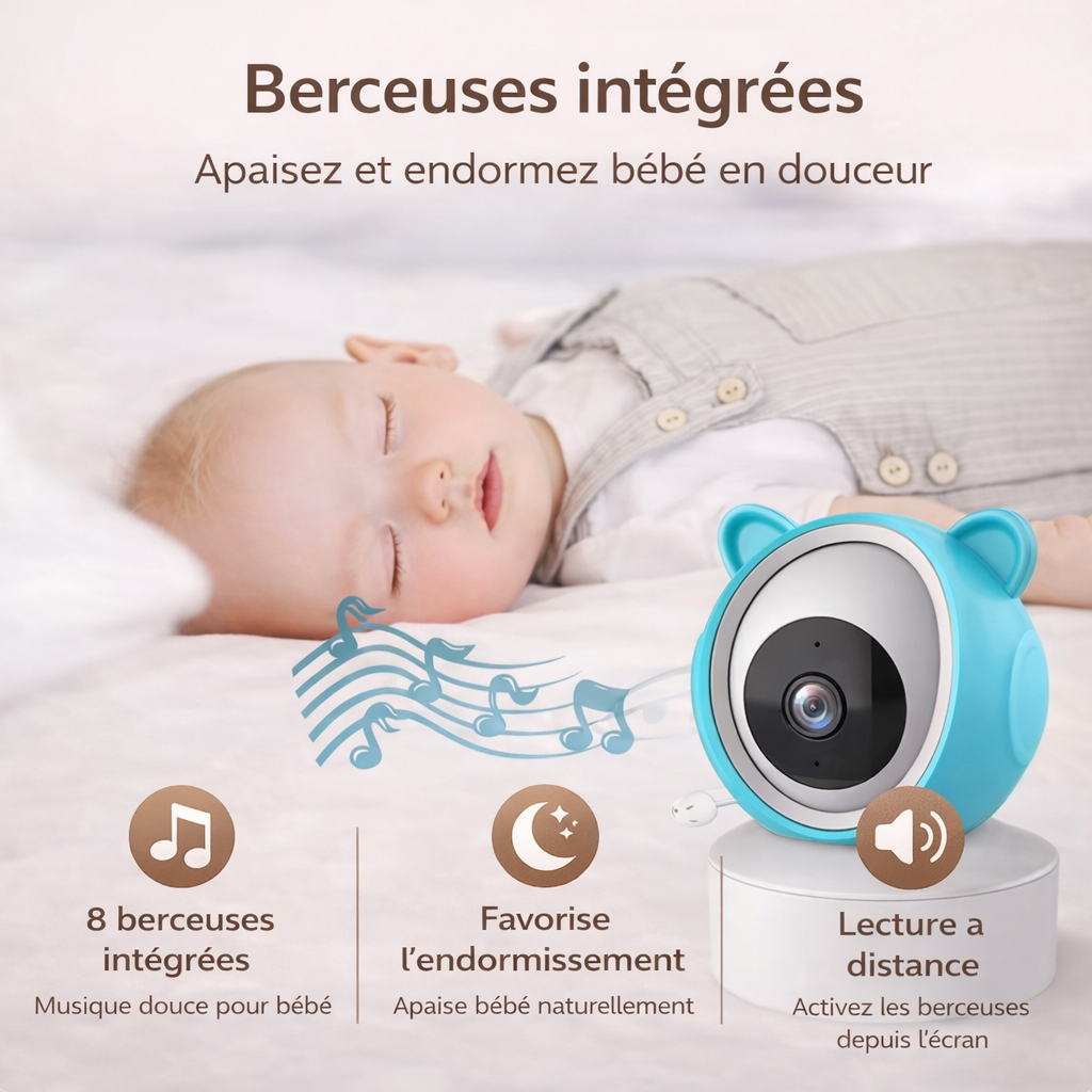 Babyphone caméra Bear