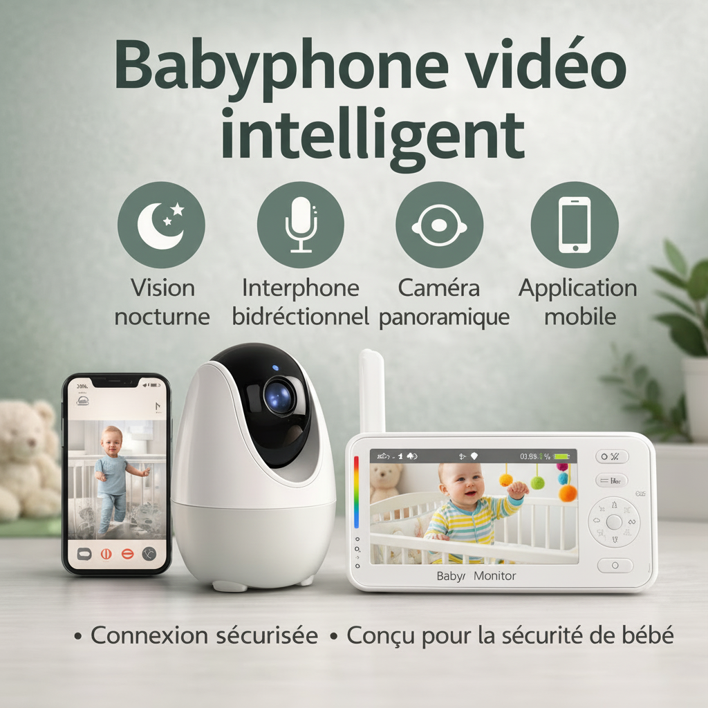 Babyphone caméra Light