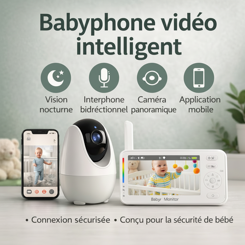 Babyphone caméra Light