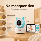 Babyphone caméra Bear Audio bidirectionnel & connexion sécurisée