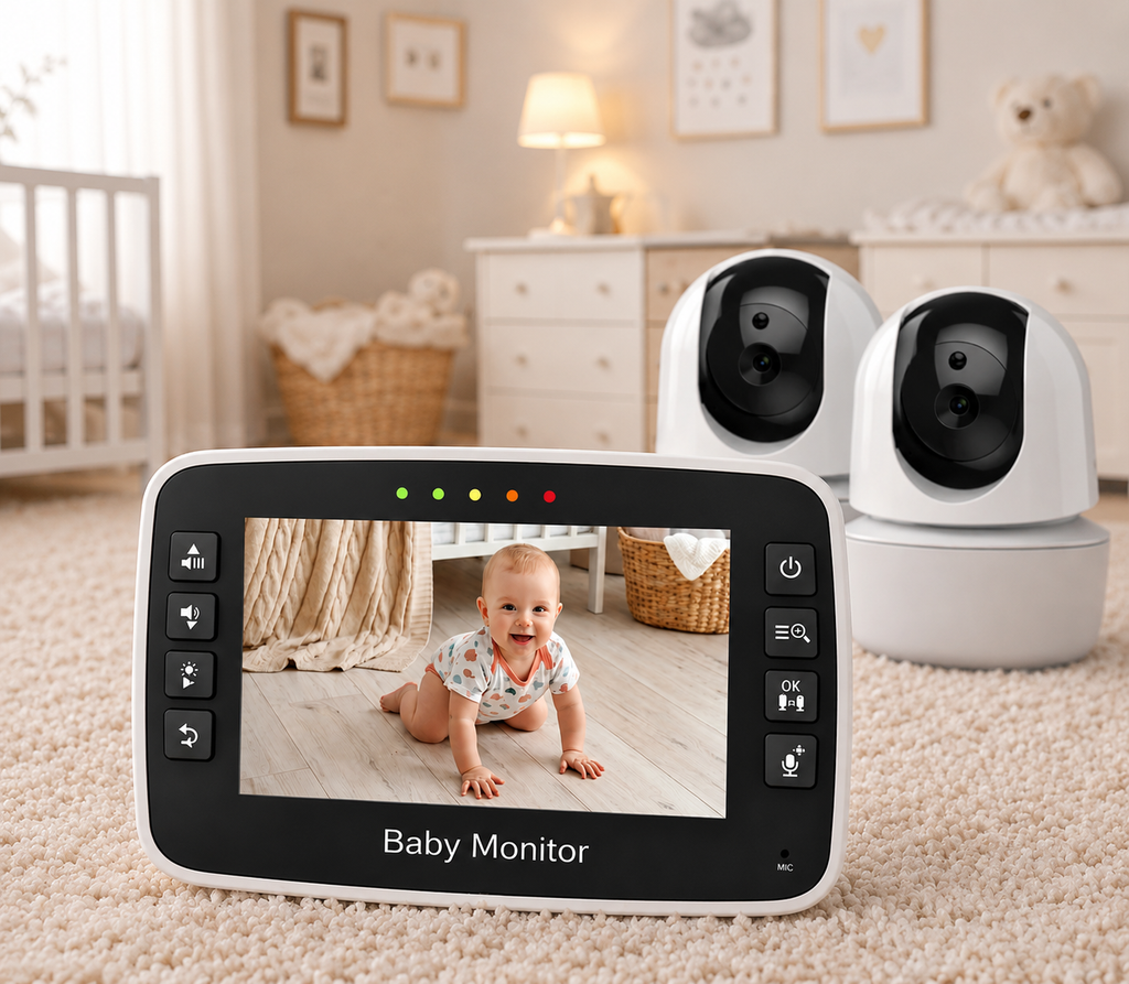 Babyphone caméra Duo Double caméra & surveillance simultanée