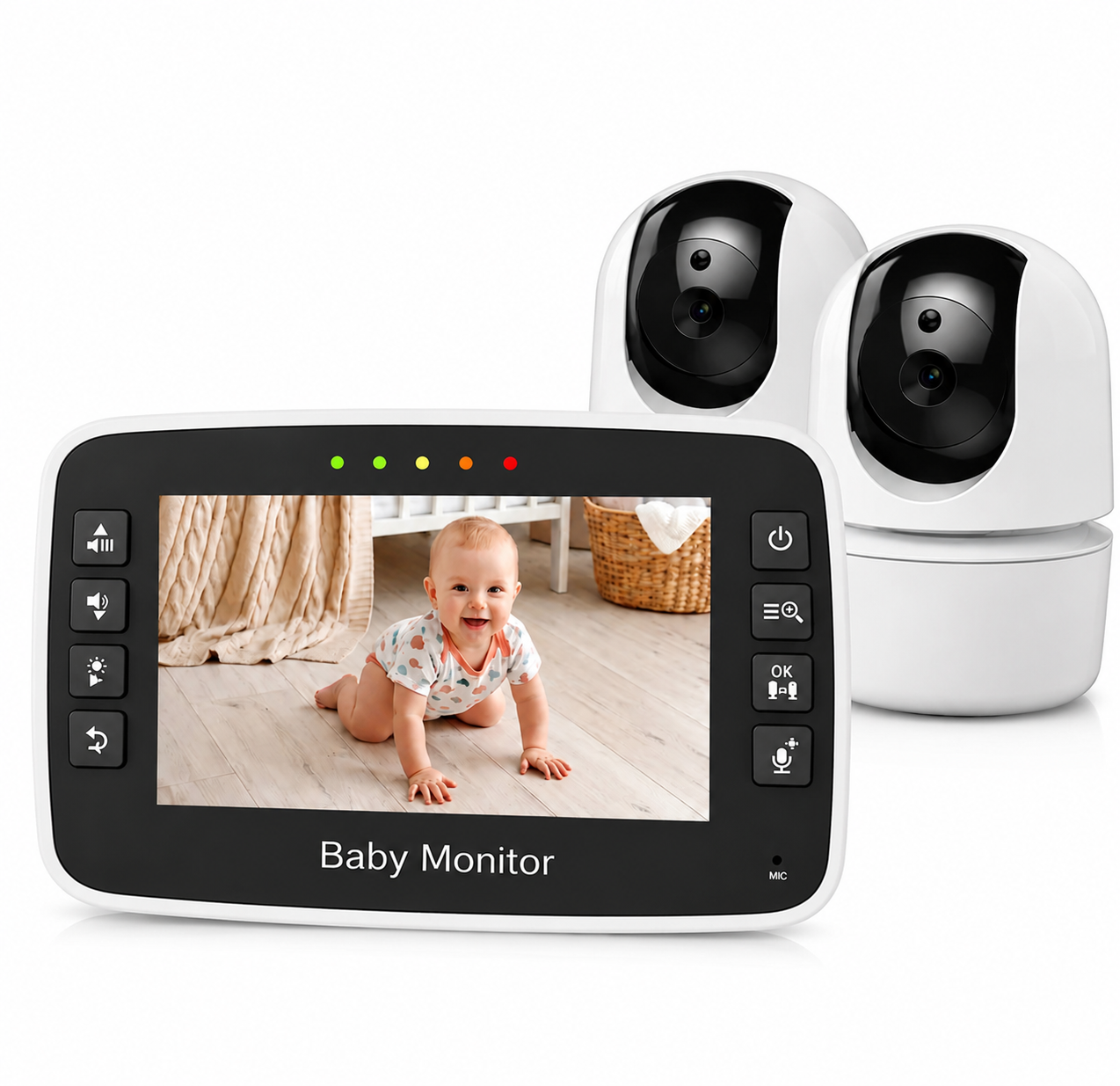 Babyphone caméra Duo Double caméra & surveillance simultanée