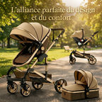 Poussette MagicRoad Confort optimal & conduite fluide