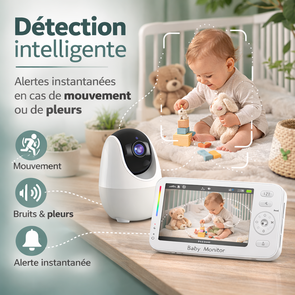 Babyphone caméra Light