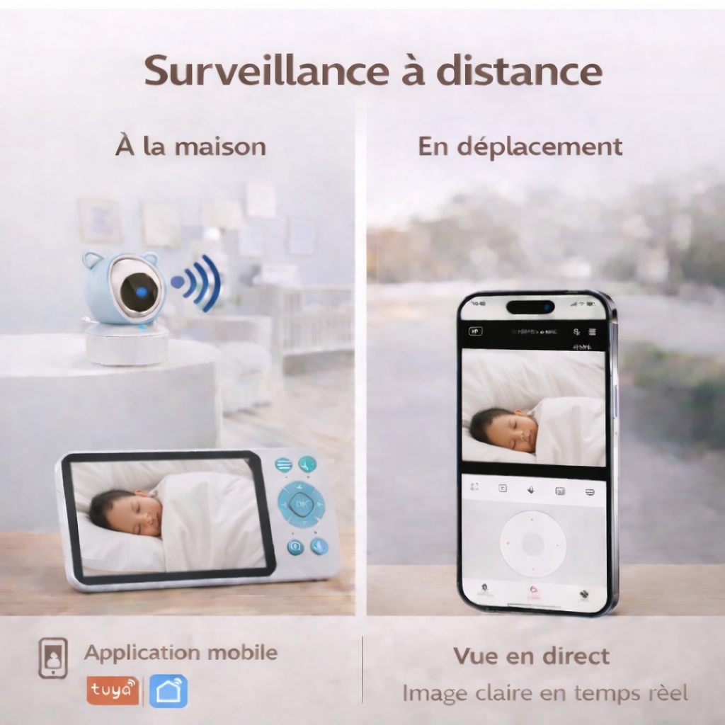 Babyphone caméra Bear