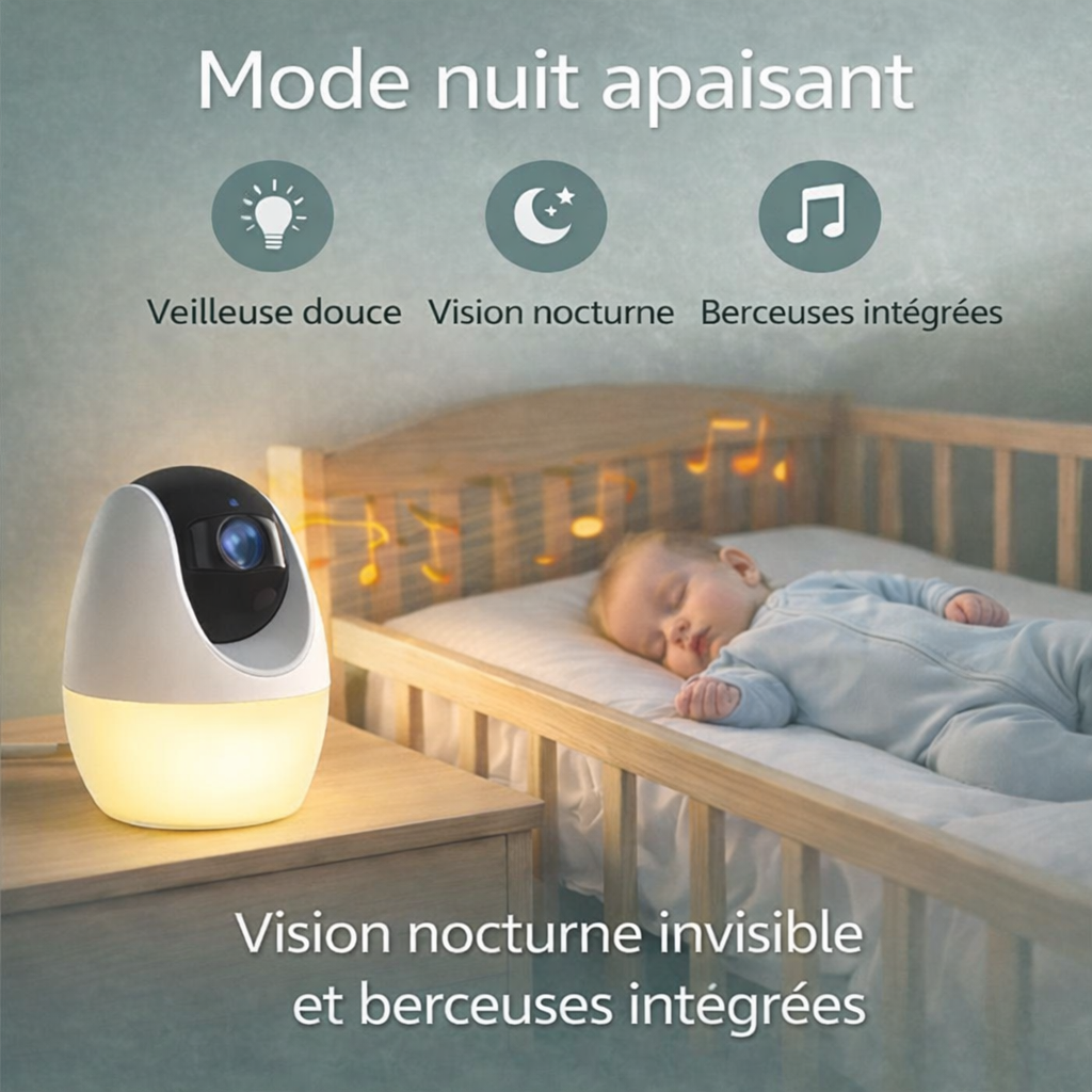 Babyphone caméra Light